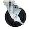Bk Resources 5-inch Polyolefin Expanding Stem Casters, NSF, Top Lock Brake, 300lb Capacity, 4PK 5SBR-RA-LDP-PS4 - alternate 8